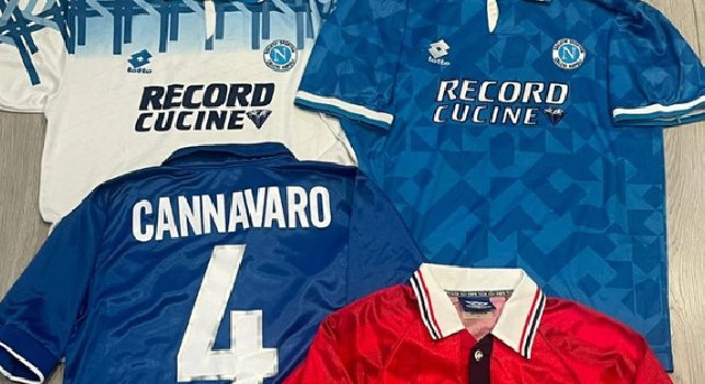 Ostigard ricompra la maglia del Napoli stagione '94-95: omaggio a Fabio Cannavaro! | FOTO