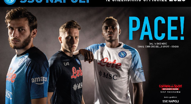 UFFICIALE - SSC Napoli, il nuovo calendario 2023 in vendita dal 16 dicembre: ecco il prezzo