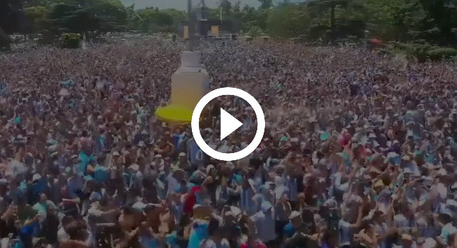 Argentina campione del Mondo, esplode Buenos Aires al fischio finale! | VIDEO