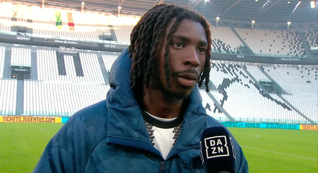 Juve, Kean sicuro: Scudetto? C'è il Napoli, ma ci siamo anche noi: vogliamo recuperare punti!