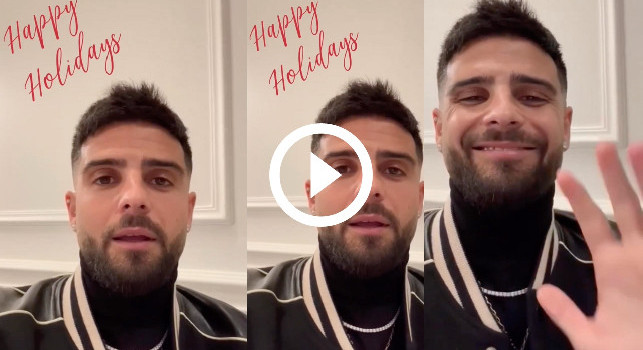 Arrivano gli auguri di Natale di Lorenzo Insigne in inglese | VIDEO