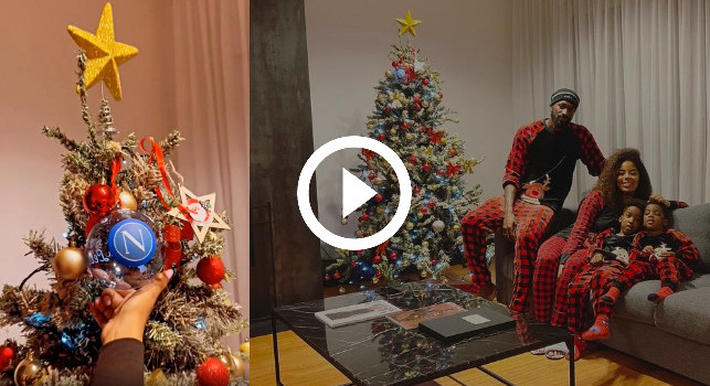 Il Natale 'napoletano' di Anguissa: guardate cosa spunta sull'albero! | VIDEO