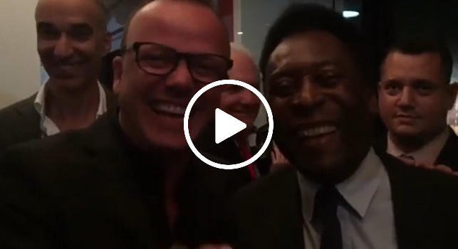 Pelè e Gigi D'Alessio