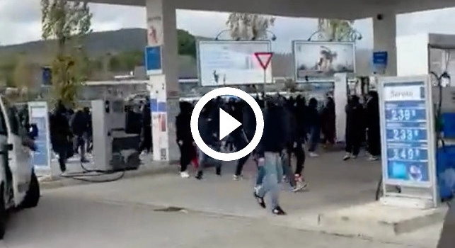 Scontri ultras Napoli-Roma in Autogrill: spuntano nuove immagini! | VIDEO