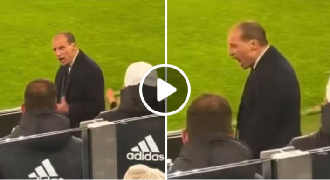 Allegri e gli insulti a Chiesa in panchina: la frase urlata spopola sui social | VIDEO