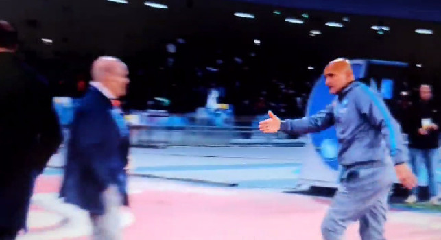 Saluto Spalletti-Allegri