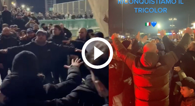 Coro Napoli come l'Argentina: L'anno giusto è questo qui! Speriamo, riconquistiamo il tricolor! | VIDEO