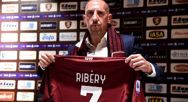 Incredibile Salernitana, spunta l'ipotesi Ribery in panchina contro il Napoli!