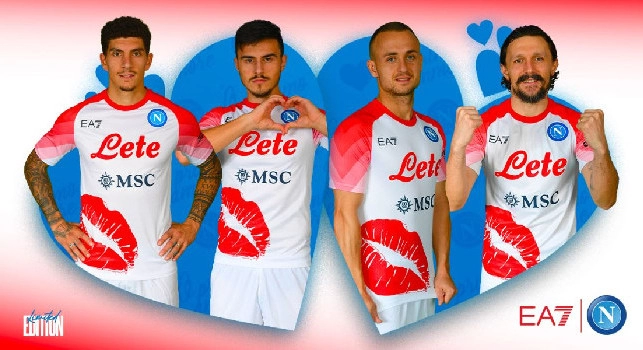 Maglia Napoli San Valentino