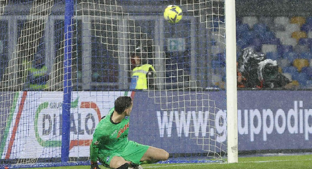 Salernitana-Napoli 0-2 - Vero e proprio miracolo di Meret su Piatek