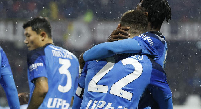 Salernitana-Napoli 0-2 - Azzurri che chiudono il girone d'andata a quota 50 punti