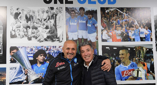 Visita speciale per il Napoli: Careca incontra Spalletti e la squadra | FOTO