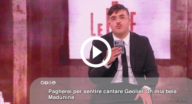 Geolier show: Napoli e me primi in classifica: Milano, vi stiamo facendo chiagnere! | VIDEO