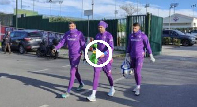 Fiorentina, Sirigu già in campo: primo allenamento e poi annuncio ufficiale | VIDEO