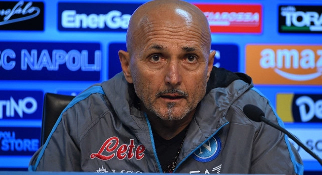Spalletti conferenza Spezia Napoli