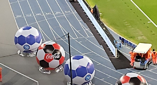 Sorpresa SSC Napoli-Coca Cola, novità a bordocampo al Maradona | FOTO