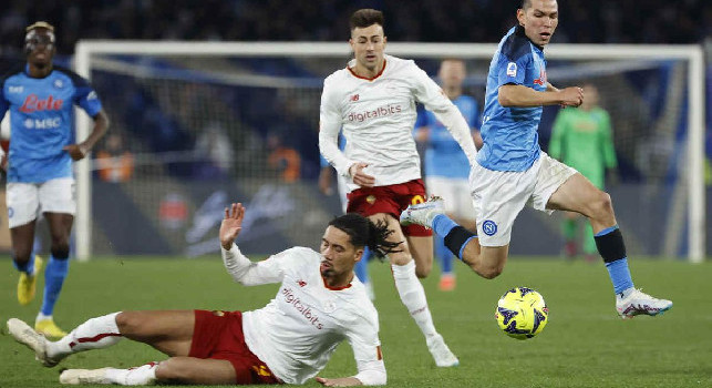 Napoli-Roma 1-1: El Shaarawy gela il Maradona