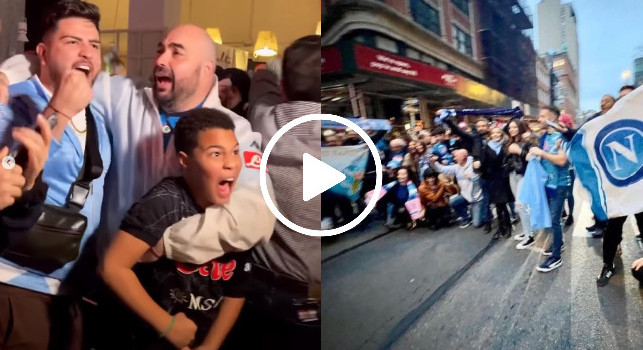 Tifosi del Napoli a New York