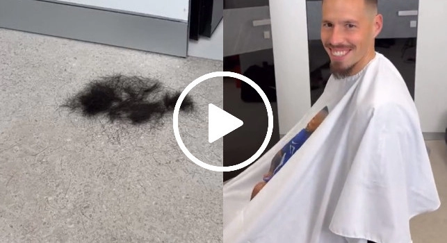 Hamsik, addio alla storica cresta: da oggi nuovo taglio di capelli | VIDEO