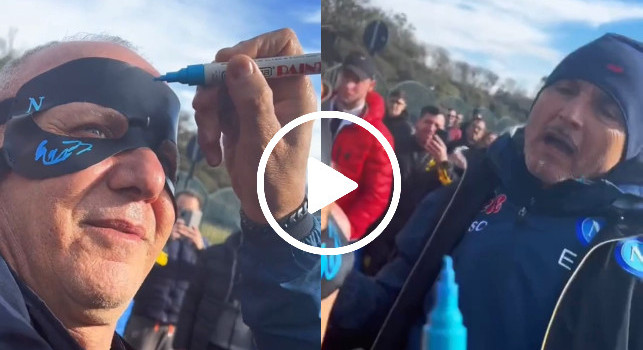 Spalletti e il tifoso