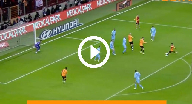 Galatasaray-Trabzonspor 2-1: Mertens guida la rimonta con un gran gol | VIDEO