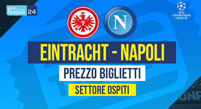 Caso biglietti Eintracht-Napoli, 8mila richieste per un terzo dei tagliandi! Tifosi imbufaliti