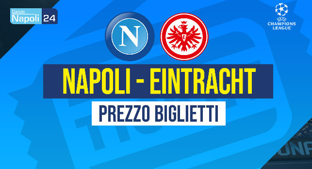 Napoli-Eintracht verso il sold out, venduti 40 mila biglietti in mezza giornata!