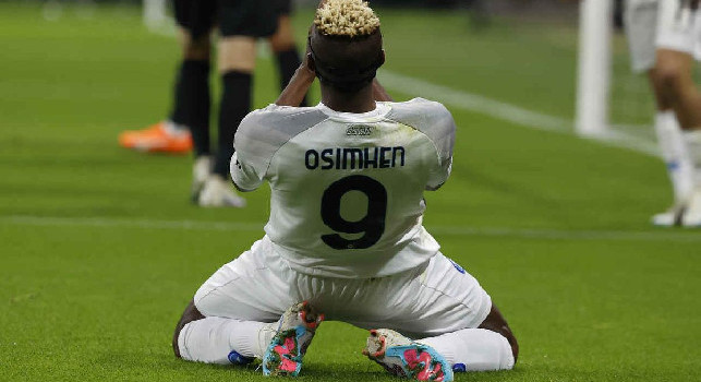 Gol annullato al Napoli! Osimhen pescato in offside