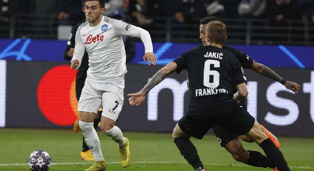 Napoli-Lazio 0-1: doppio cambio negli azzurri, entrano Politano ed Elmas al posto di Lozano e Anguissa