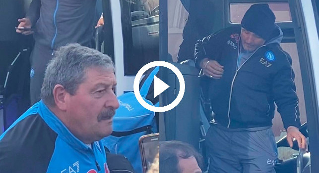 Salutate la capolista! Arriva il Napoli, siparietto tra Starace e i tifosi | VIDEO CN24