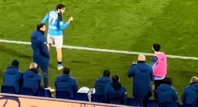 Napoli-Lazio 0-1: tensione nei minuti finali, espulso membro staff Sarri | FOTO