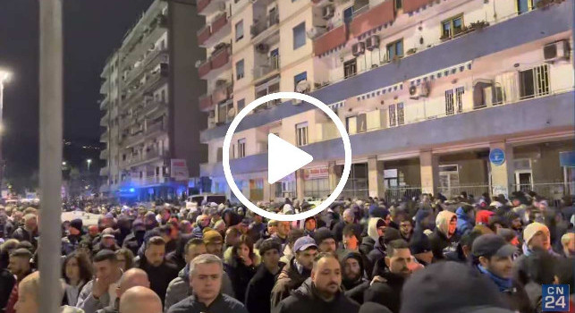 Napoli Lazio 0-1, i tifosi azzurri lasciano così lo stadio | VIDEO CN24