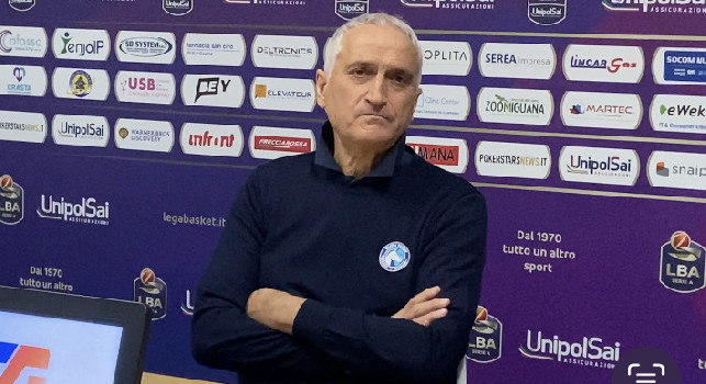 Domani Gevi Napoli Basket-Germani Brescia, coach Pancotto: Dobbiamo aggredirli ovunque, abbiamo da raggiungere la Mission Salvezza