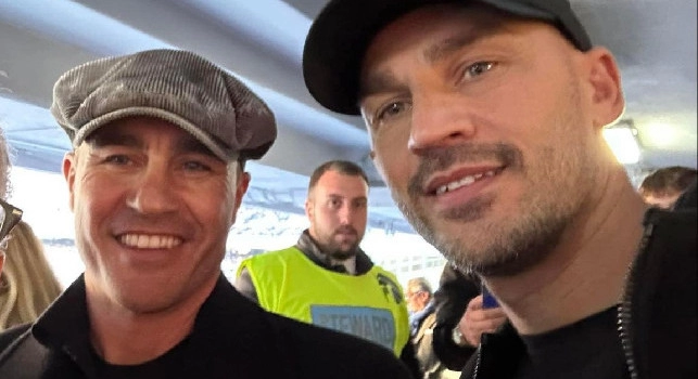 Napoli-Atalanta: al Maradona ci sono anche i fratelli Cannavaro | FOTO