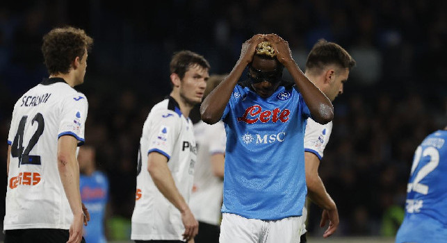 Napoli-Atalanta 2-0: Spalletti toglie Osimhen e Kvara. Entrano Zerbin e Simeone