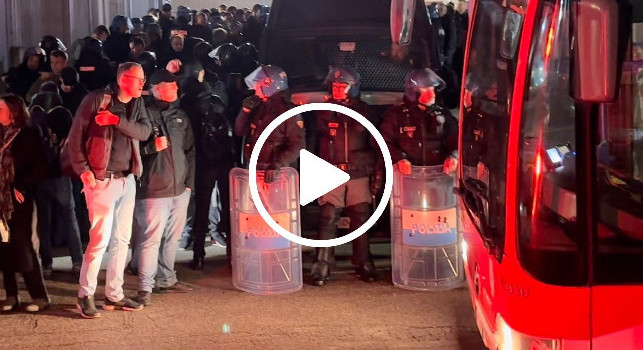 Ultras Eintracht Francoforte a Napoli