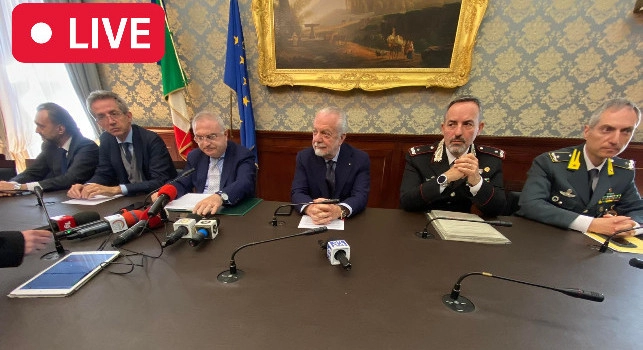Conferenza stampa Napoli