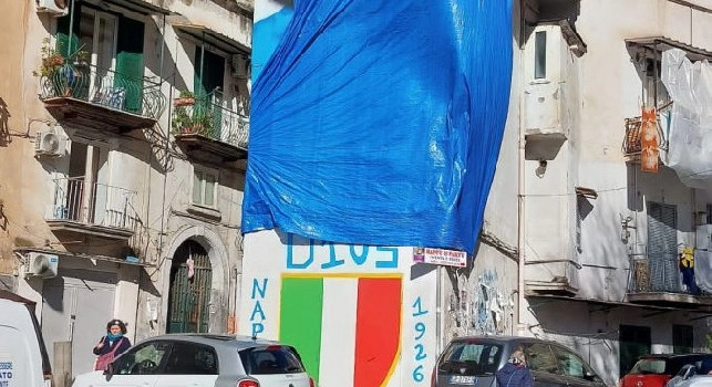 Nuovo murales Maradona, domani l'inaugurazione: ecco dove | FOTO