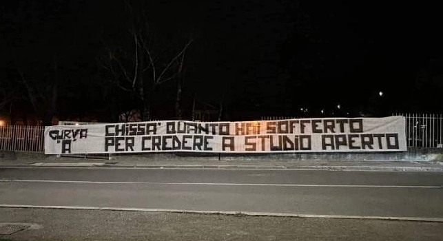 Striscione Atalanta