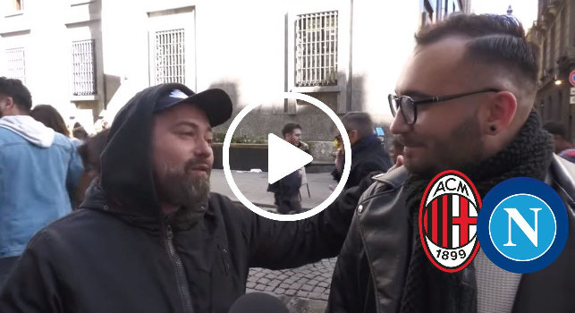 Tifosi Milan e Napoli