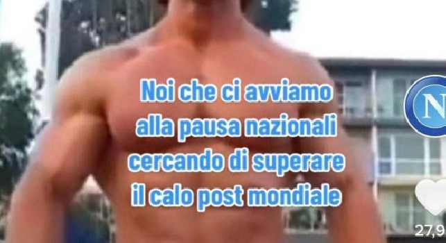 SSC Napoli ironizza su TikTok: Noi durante la pausa che cerchiamo di superare il calo post mondiale | VIDEO