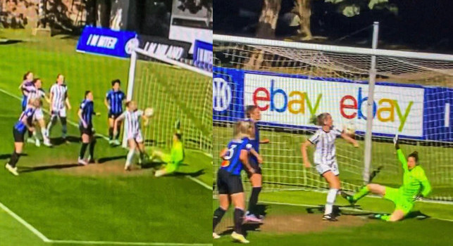 Inter-Juventus, polemiche anche nel calcio femminile: gol di mano convalidato! | FOTO