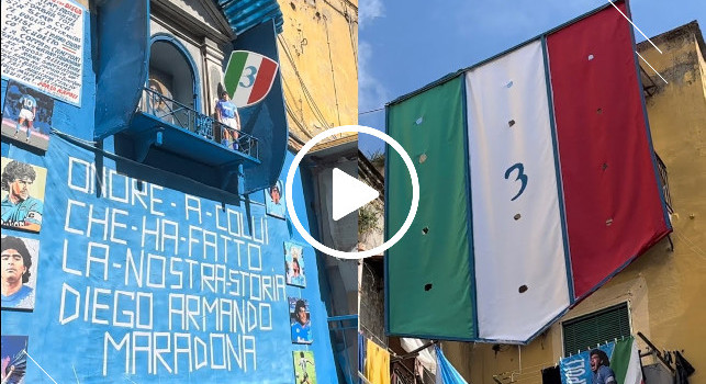 Festa Scudetto Napoli, ecco cosa sta succedendo al Borgo Sant'Antonio Abate! | VIDEO CN24