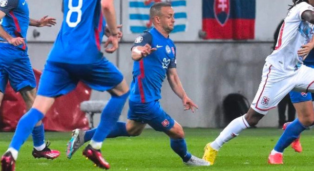 Slovacchia-Bosnia 2-0: 92' in campo e un assist per Lobotka