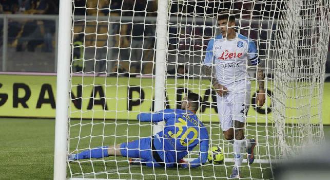 Lecce Napoli 1-2