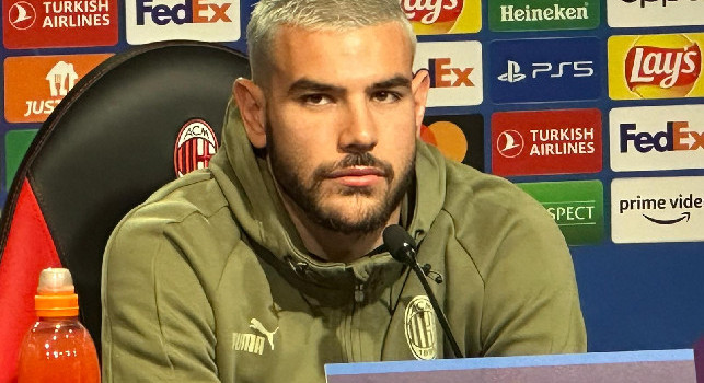 Theo Hernandez in conferenza: Domani giocheremo in 12 contro il Napoli! Possiamo vincere la Champions! Pallone d'Oro? Penso solo a una cosa