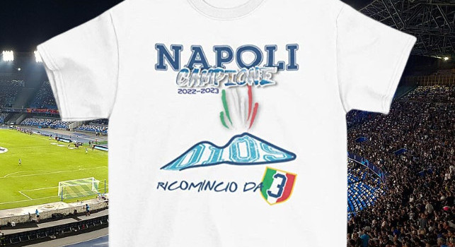 Maglia Napoli campione