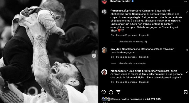 Pesanti insulti social a Theo hernandez, Gazzetta: ecco perchè i napoletani ce l'hanno con lui