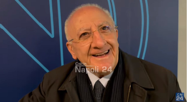 Regione Campania, De Luca ricorda: Juve indegna quando Napoli non partì per covid