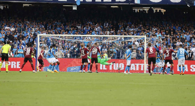 Napoli-Salernitana 1-1, la gioia del sindaco di Salerno sui social